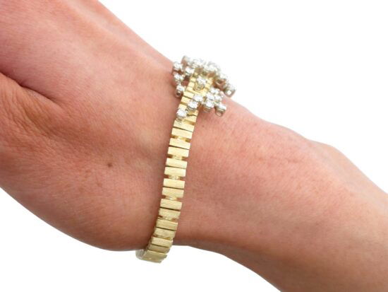 Vintage Yellow Gold Wrist View