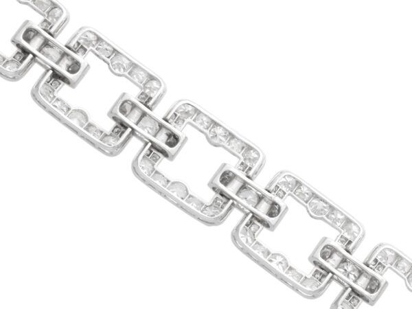 reverse 10 carat diamond bracelet