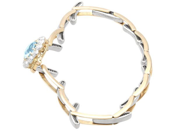 Antique Gold Bracelet Side View