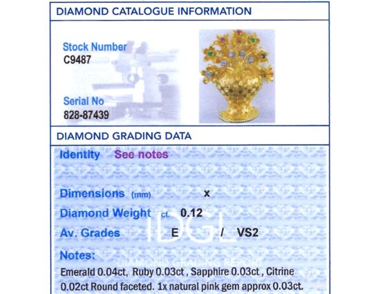 IDGL Grading Report Card Image