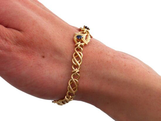 Antique Yellow Gold Wrist View