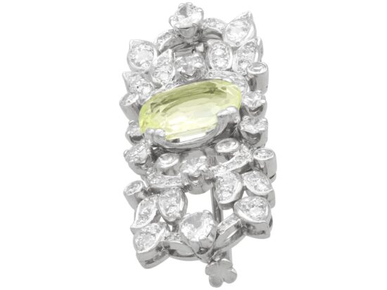Cushion Cut Sapphire Detail