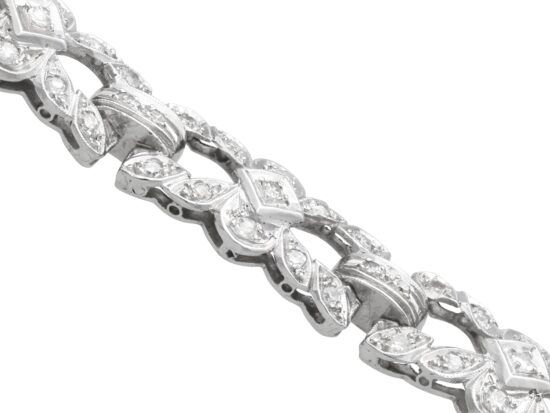 Diamond Set Link Detail