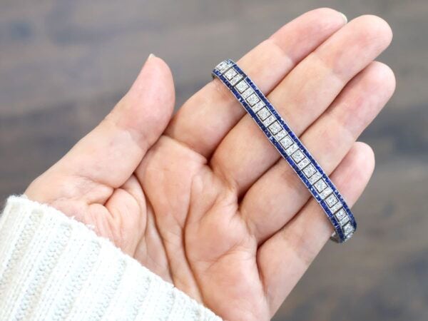 Antique Platinum Bracelet