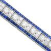Antique Sapphire Detail Close-Up