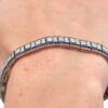 Sapphire Diamond Bracelet Worn Shot