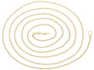 French Gold Longuard Chain Front