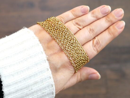 Longuard Chain Wrapped On Wrist