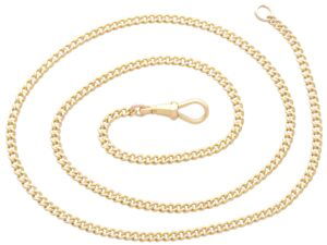 Antique 18ct Yellow Gold Watch Chain