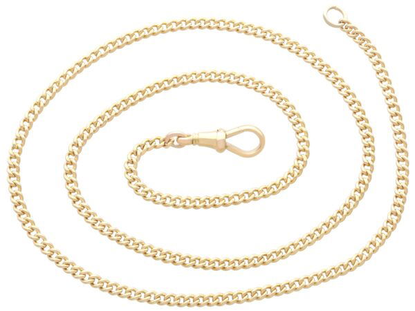 Antique 18ct Yellow Gold Watch Chain