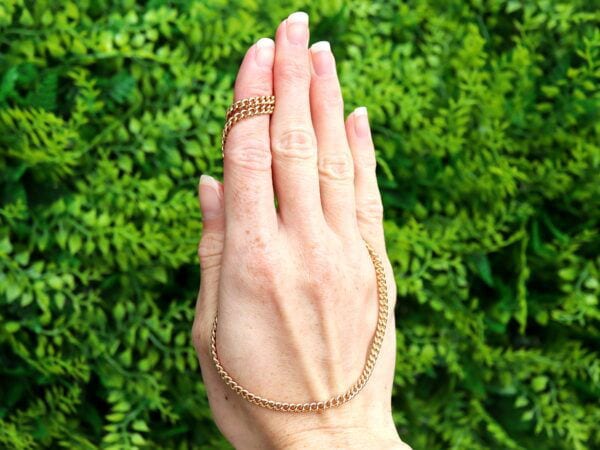 18ct Gold Watch Chain Outdoor
