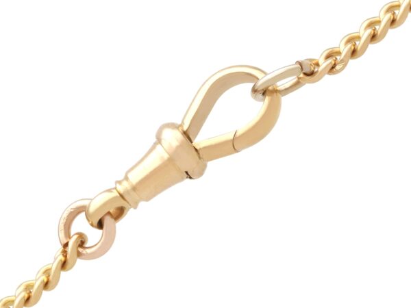 Gold Watch Chain Clasp Closed