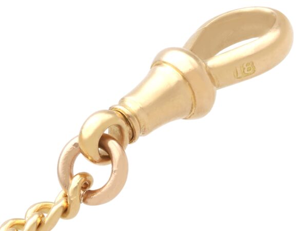 Watch Chain Clasp Open Detail