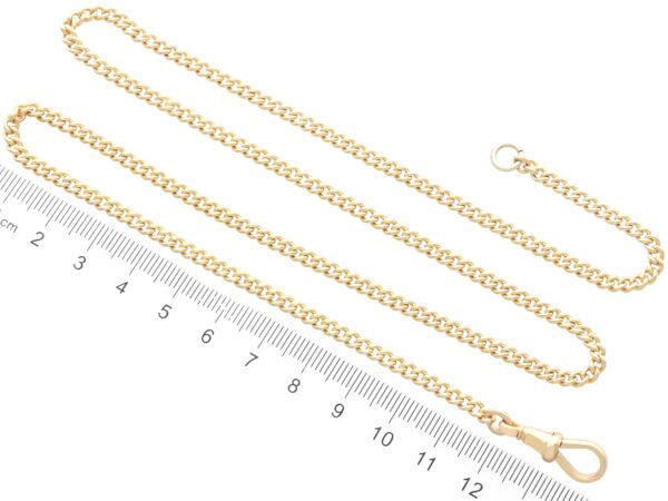 Watch Chain Measurement With Ruler