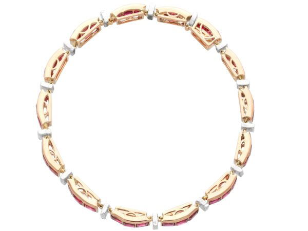 Ruby Diamond Bracelet