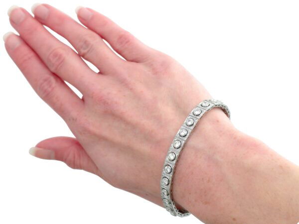 White Gold Diamond Wrist View