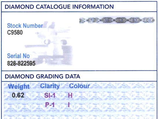 IDGL Diamond Grading Card Included