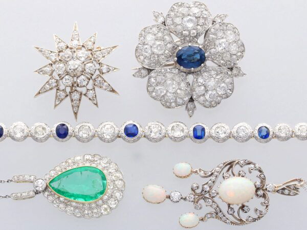 Selection on Diamond and Gemstone Jewellery
