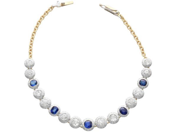 Yellow Gold Sapphire Bracelet
