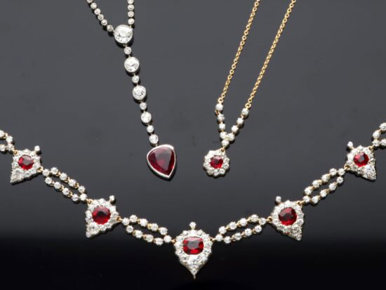 ruby necklaces