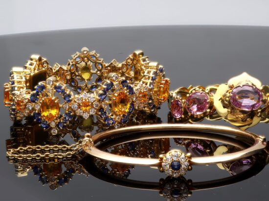 Sapphire and Gemstone Bracelets