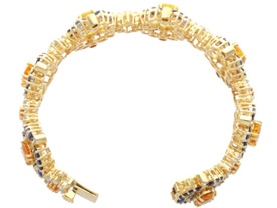 Seven Cluster Bracelet Design