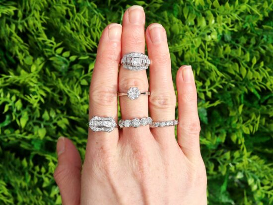 diamond rings outside