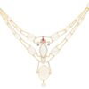 Antique Gold Moonstone Necklace
