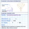 Antique Gold Moonstone Necklace grading card