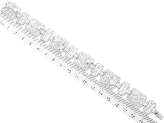 Art Deco Diamond Bracelet Size Reference