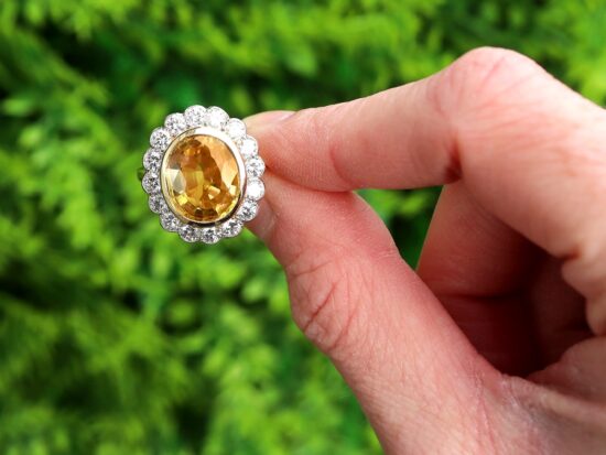 Sapphire Ring Outside View Image