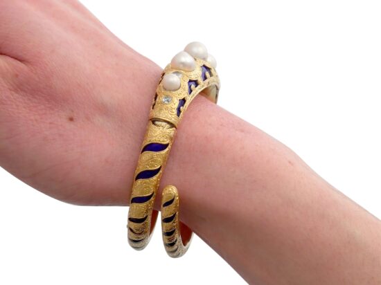 Bangle Worn On Wrist