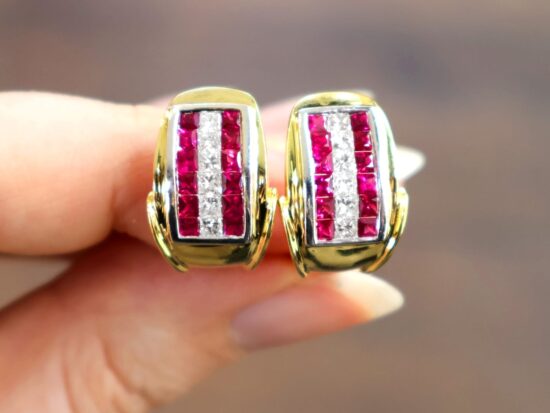 0.50ct Diamond Earrings Detail