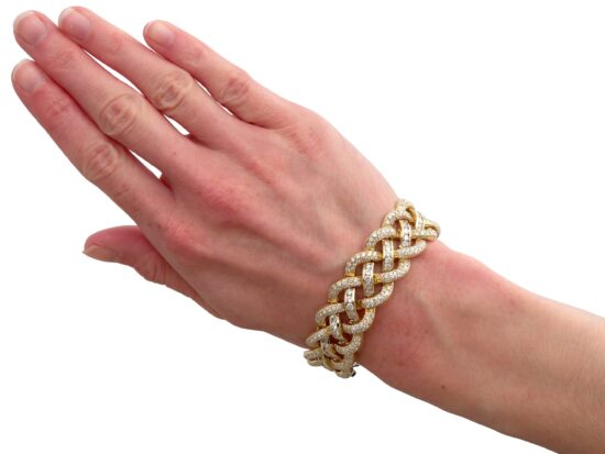 Diamond Bracelet Worn Image