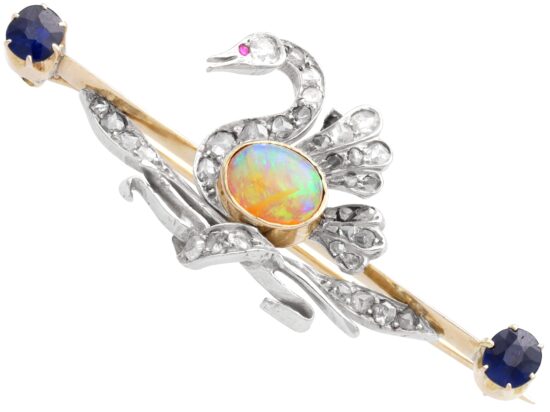 0.72ct Diamond Brooch Detail