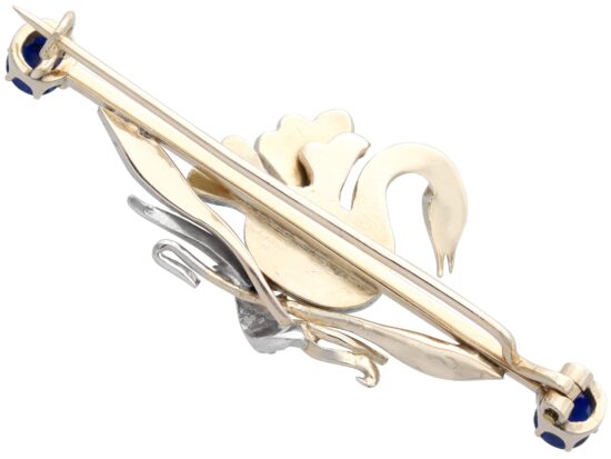 9ct Yellow Gold Brooch