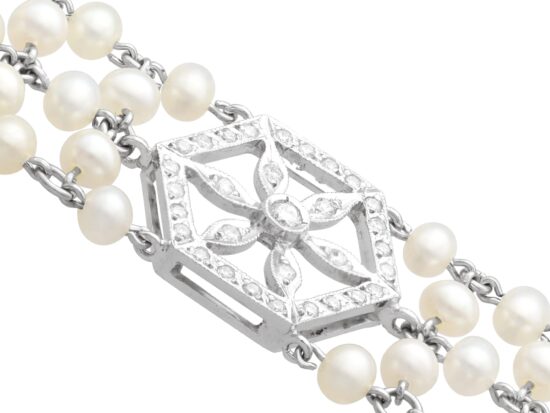 Hexagonal Diamond Setting Detail