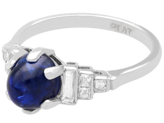Blue Ceylon Sapphire Detai