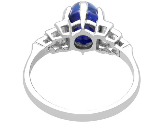 Six Claw Sapphire Setting Detail