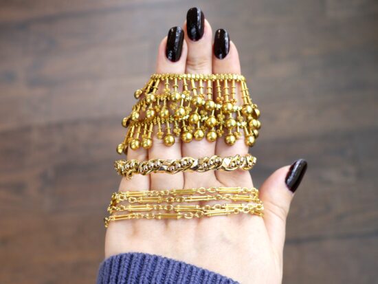 Antique Fringe Necklace Front