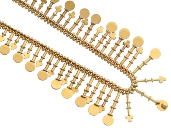 Spherical Terminal Necklace Detail