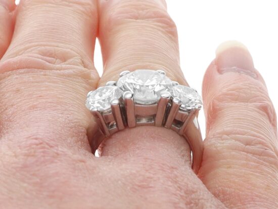 Vintage Ring Wearing Image