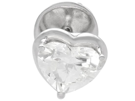 4.02ct Diamond Earrings Close Up