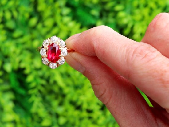 2.01ct Ruby Ring Front