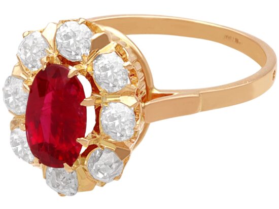 Claw Set Ruby Detail