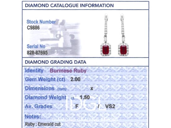 IDGL Diamond Report Card