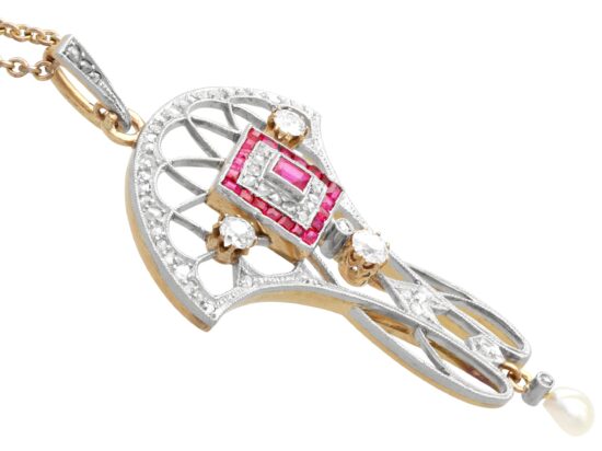 Openwork Pendant Close Up