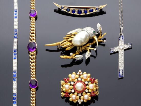 Gemstone and Yellow Gold Jewellery