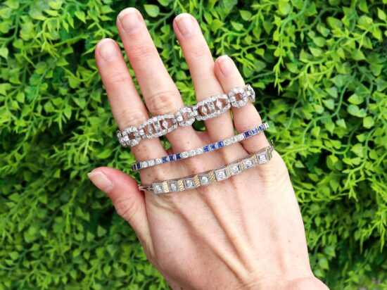 1.60ct Diamond Bracelet Detail