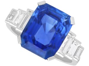 Vintage Ceylon Sapphire Ring